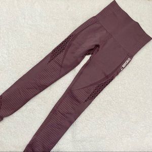 Gymshark Energy Seamless Purple Leggings Size XS